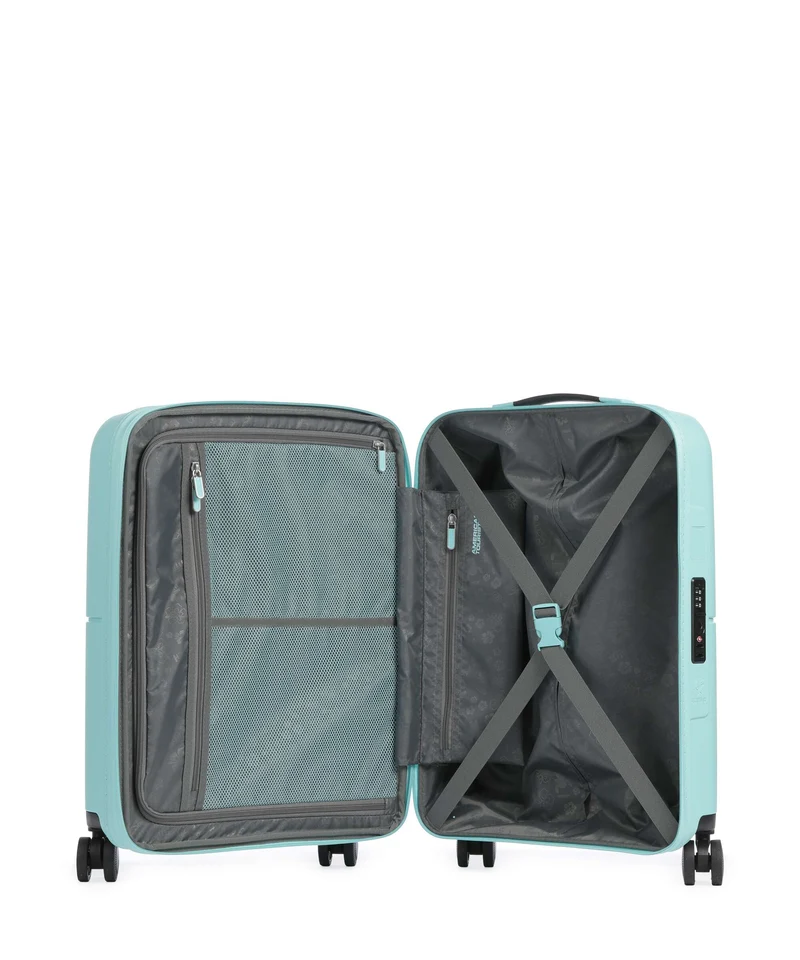 American Tourister Dashpop Disney 4-Rollen Trolley stitch flower