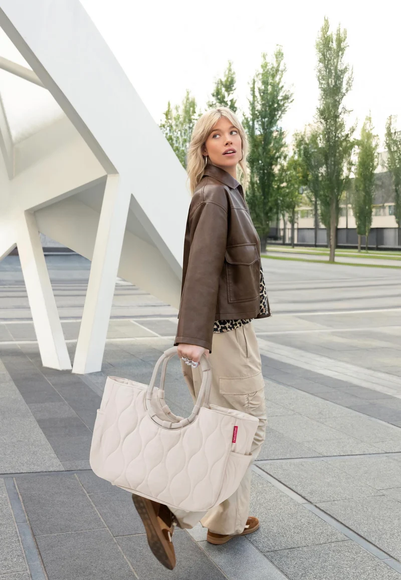 Loopshopper L Puffer Stone - Einkaufskorb