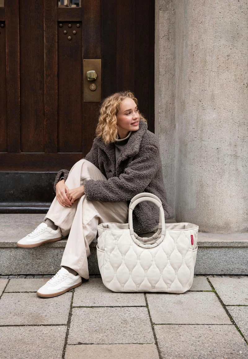 Loopshopper L Puffer Stone - Einkaufskorb