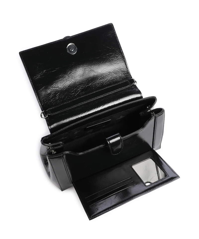 Vivienne Westwood Hazel Naplak Medium Schultertasche black