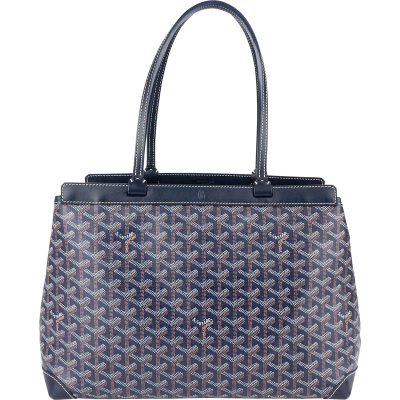 Goyard Goyardine Monogram Bellechasse PM Shoulder Bag