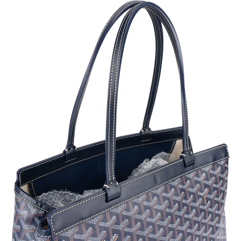Goyard Goyardine Monogram Bellechasse PM Shoulder Bag