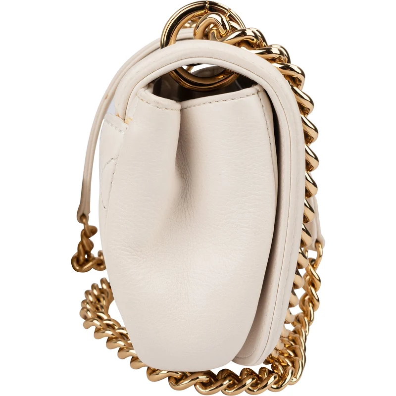 Chanel Quilted Calfskin Small Underline Single Flap Crossbody Bag