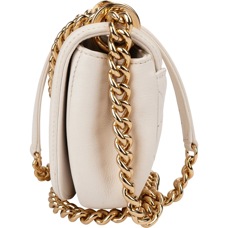 Chanel Quilted Calfskin Small Underline Single Flap Crossbody Bag