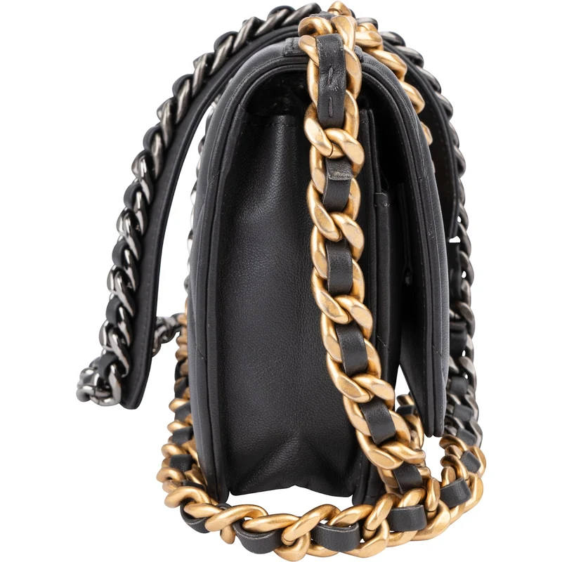 Chanel 19 Quilted Lambskin Chanel Wallet On Chain Crossbody Bag