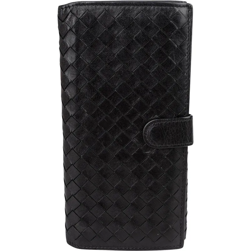 Bottega Veneta Intrecciato Clip Wallet