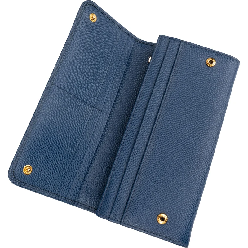 Prada Saffiano Leather Bow Wallet