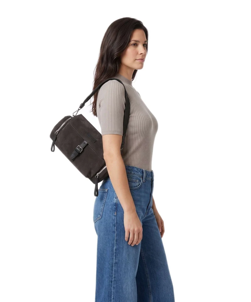 Marc O'Polo Carmen S Schultertasche burnt coffee