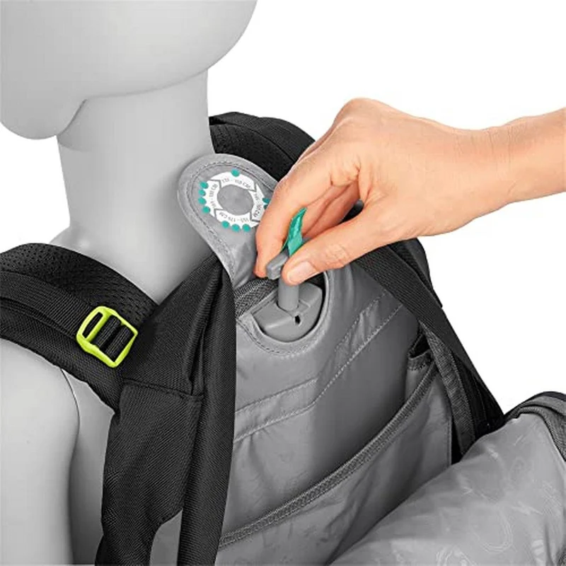 Schulrucksack Mate Lime Flash Schwarz, Grün