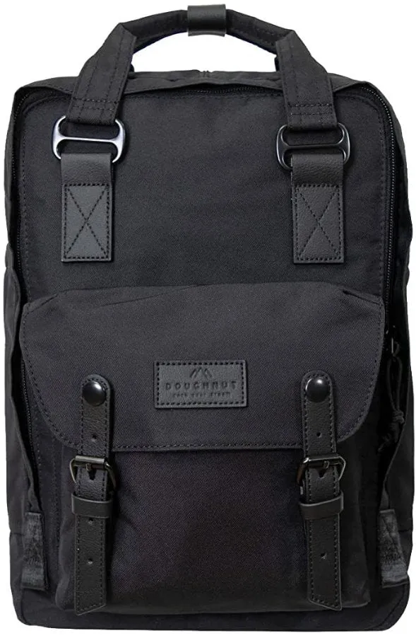 Schulrucksack Macaroon Reborn 16 Liter Schwarz
