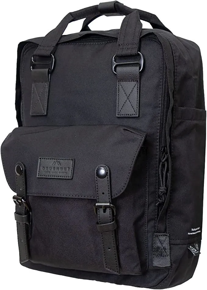 Schulrucksack Macaroon Reborn 16 Liter Schwarz