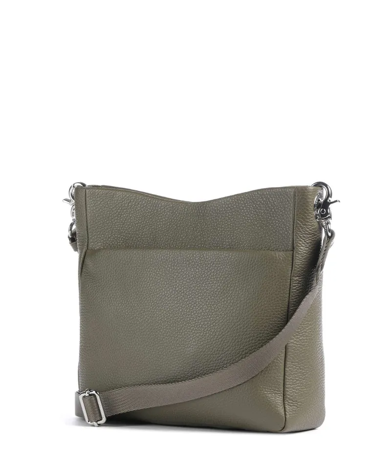 Mandarina Duck Mellow Leather Umhängetasche winter olive