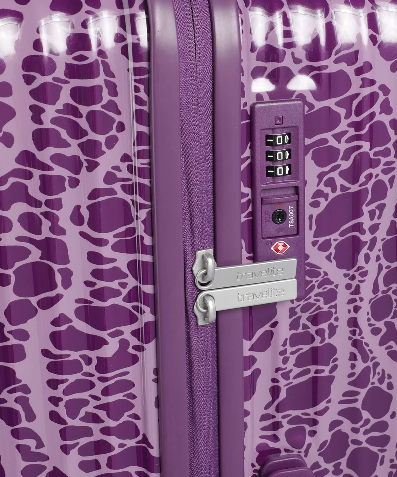 Travelite Lascana Edition 4-Rollen Trolley Set plum