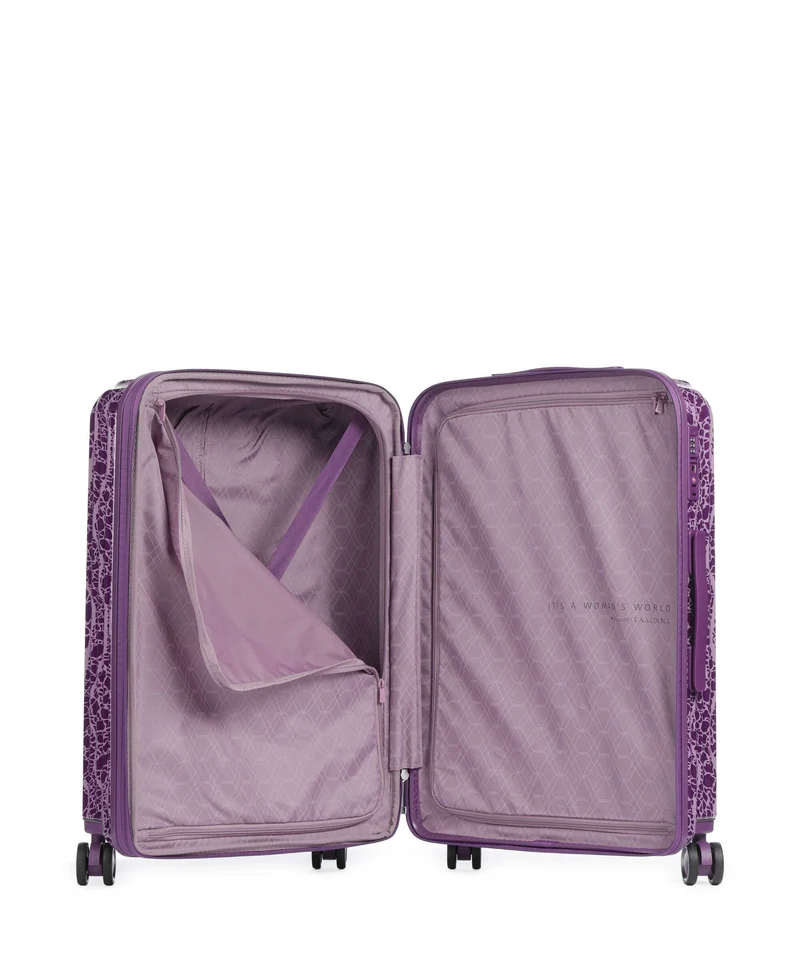 Travelite Lascana Edition 4-Rollen Trolley Set plum