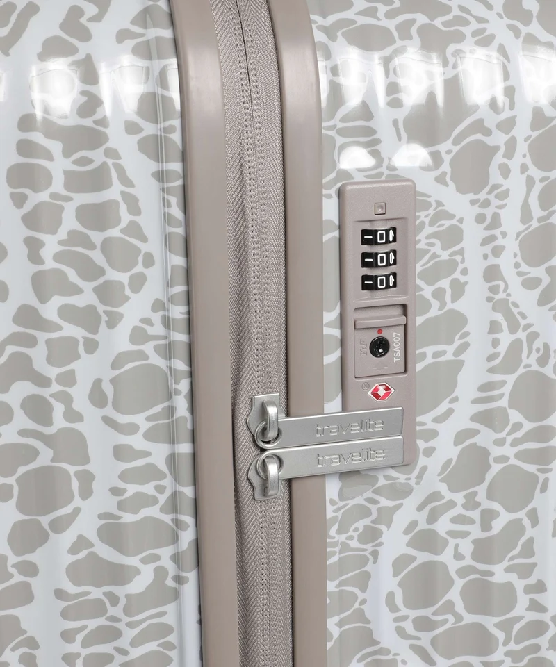 Travelite Lascana Edition 4-Rollen Trolley Set champagne