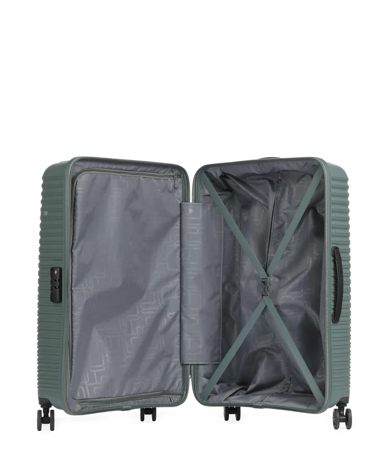 American Tourister Liftoff 4-Rollen Trolley dark olive