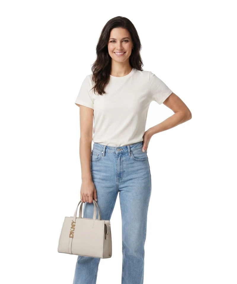DKNY Avril Handtasche light taupe