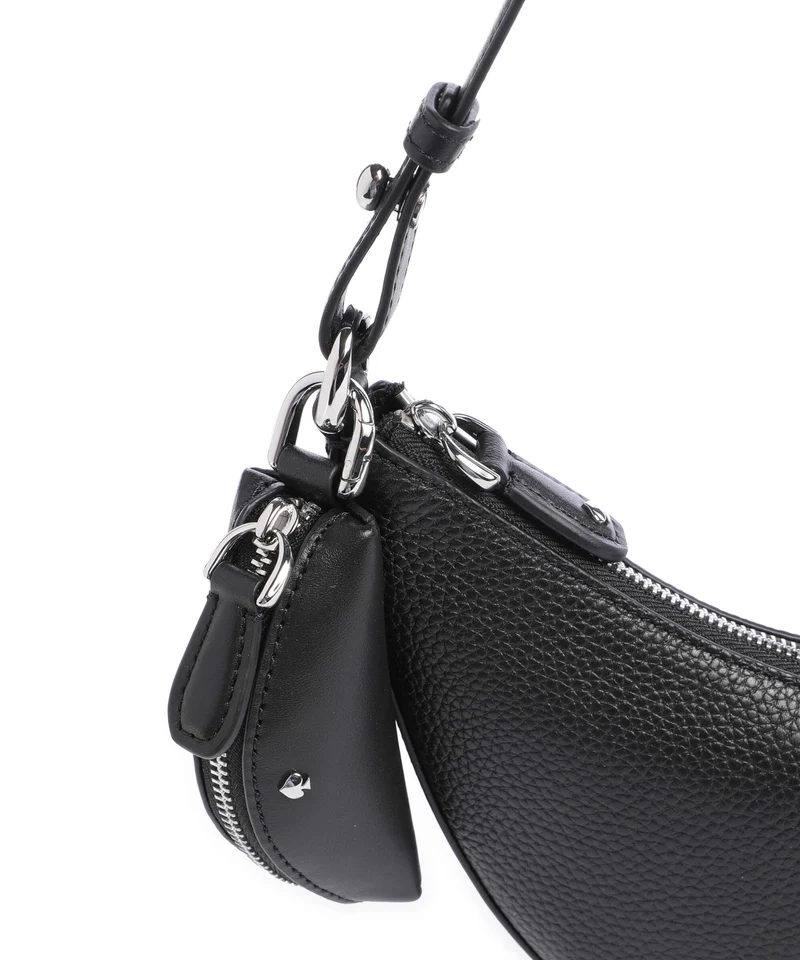 Kate Spade New York Duo Mini Schultertasche black/silver