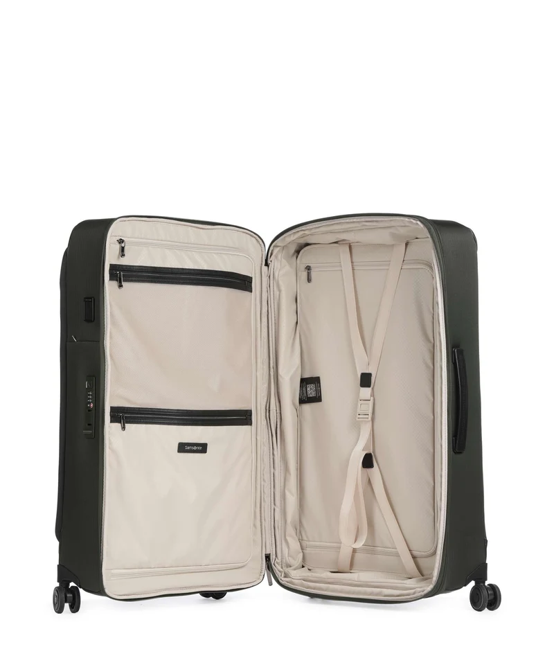 Samsonite Splendix 4-Rollen Trolley green/black