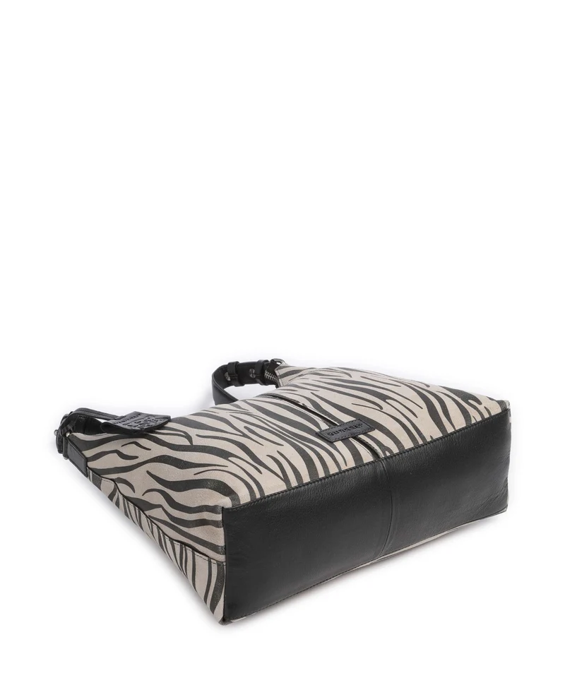 Burkely Animo Beuteltasche zebra