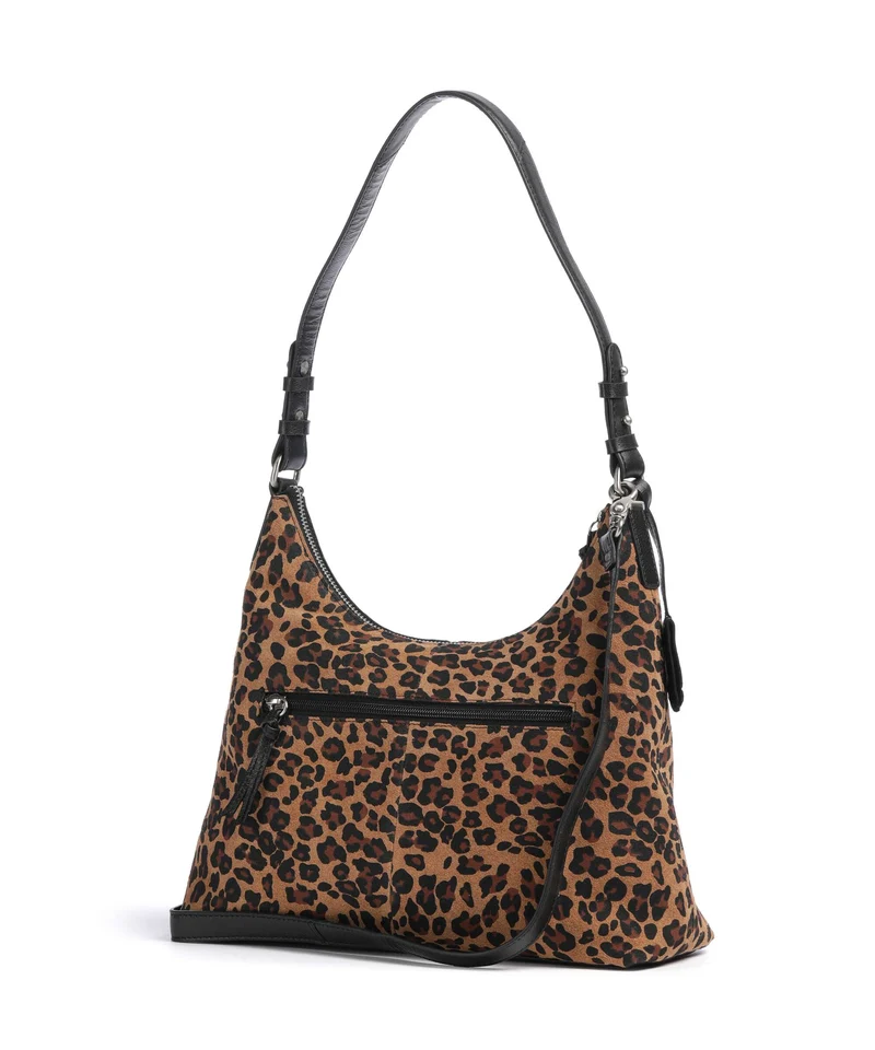 Burkely Animo Beuteltasche leopard