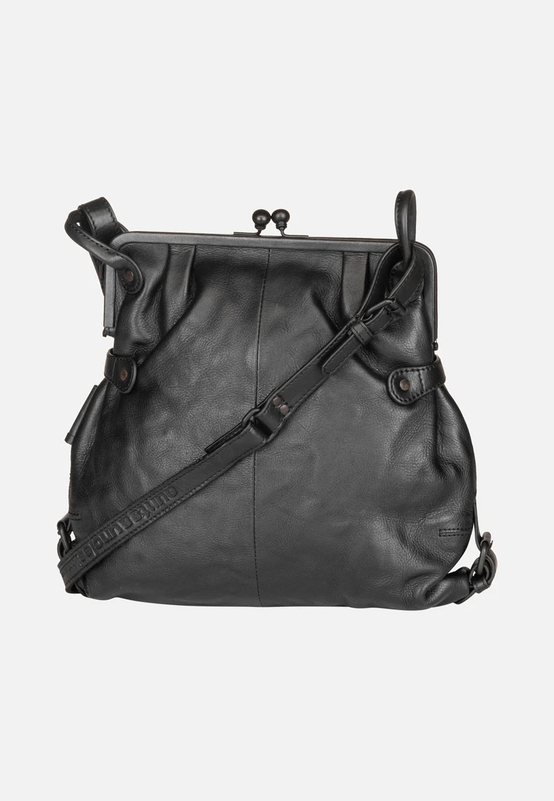 Mrs. Tea Cake Black Smoke - Hobo Bag