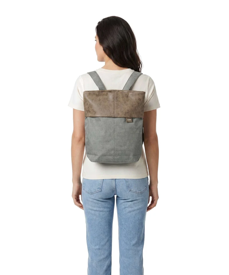 Zwei Olli OR12 Rucksack-Tasche eucalyptus
