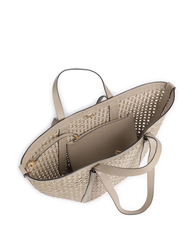 Abro Raffia Net Cosmo Large Shopper sahara