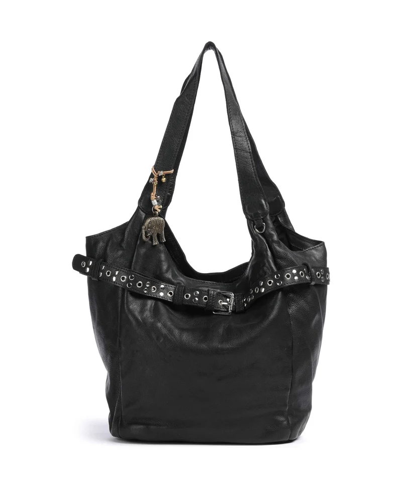 Anokhi Beuteltasche black