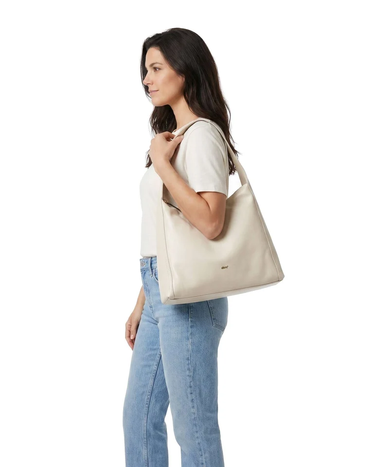 Abro Rosa Light Amber Beuteltasche beige