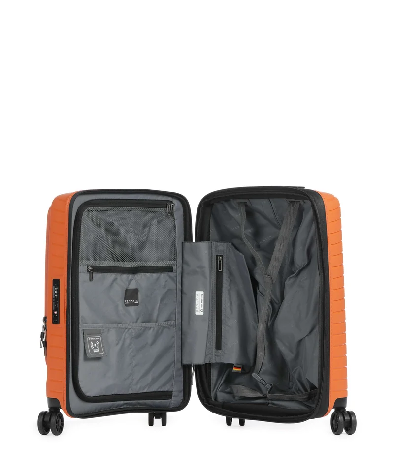 Stratic Novium ML 4-Rollen Trolley rosso/clay