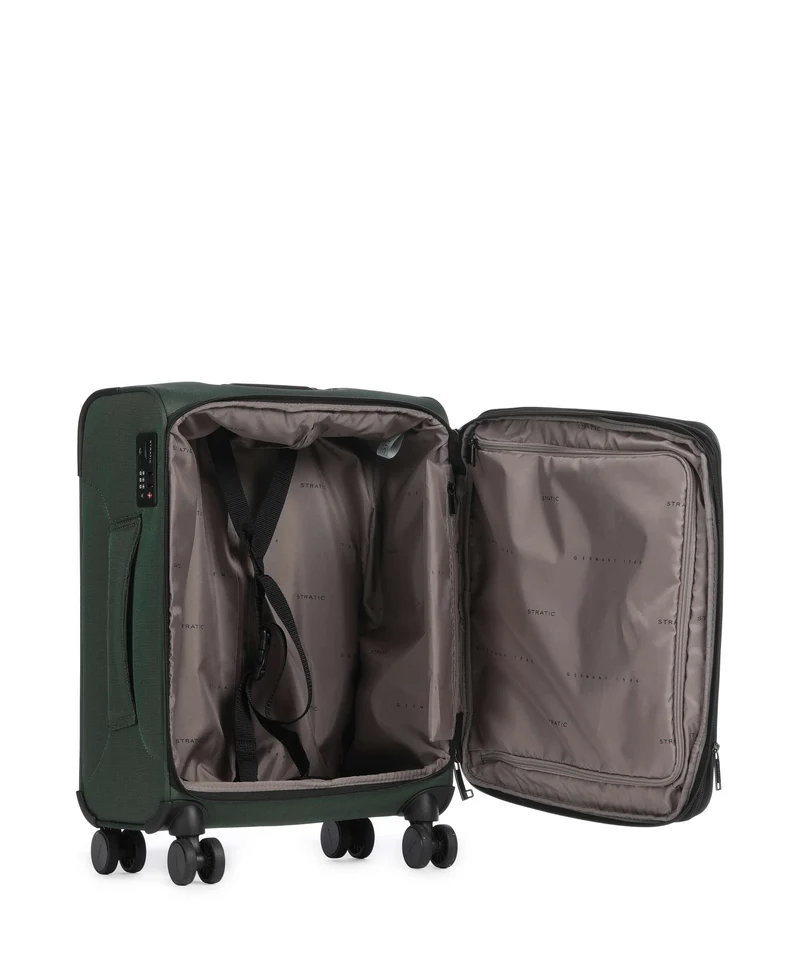 Stratic Bendigo Light+ 4-Rollen Trolley dark green