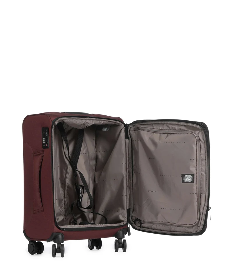 Stratic Bendigo Light+ 4-Rollen Trolley redwine