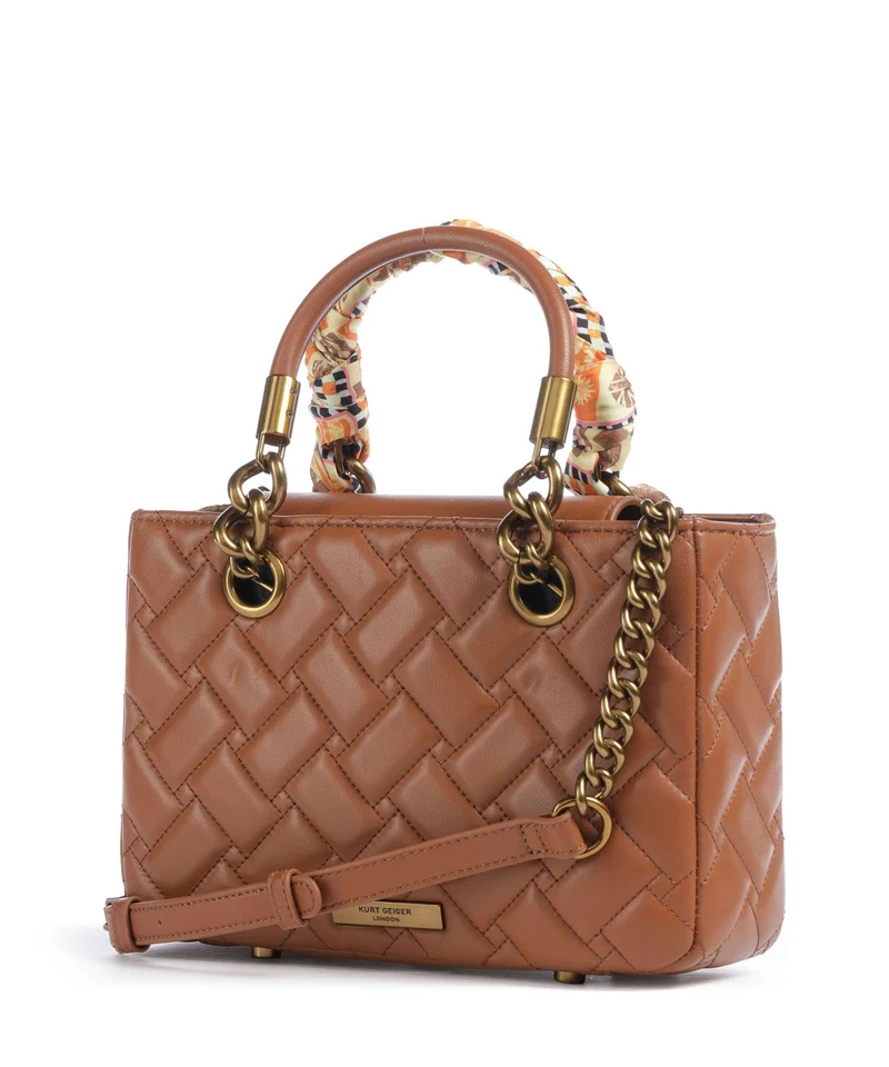 Kurt Geiger Kensington Square Handtasche tan combination
