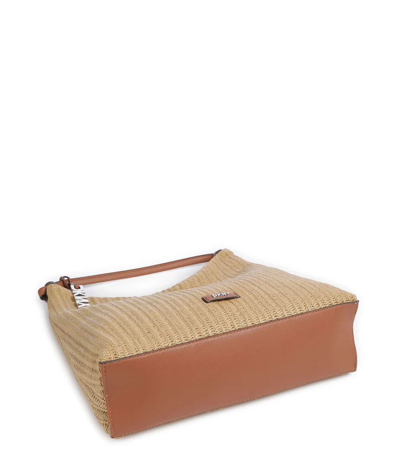 DKNY Paula Beuteltasche natural/saddle