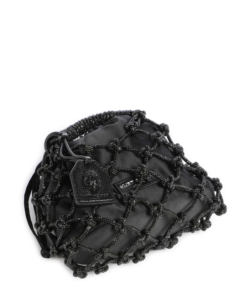 Kurt Geiger Macrame Small Handtasche black