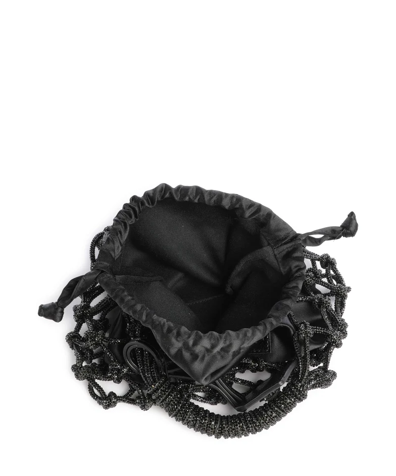 Kurt Geiger Macrame Small Handtasche black