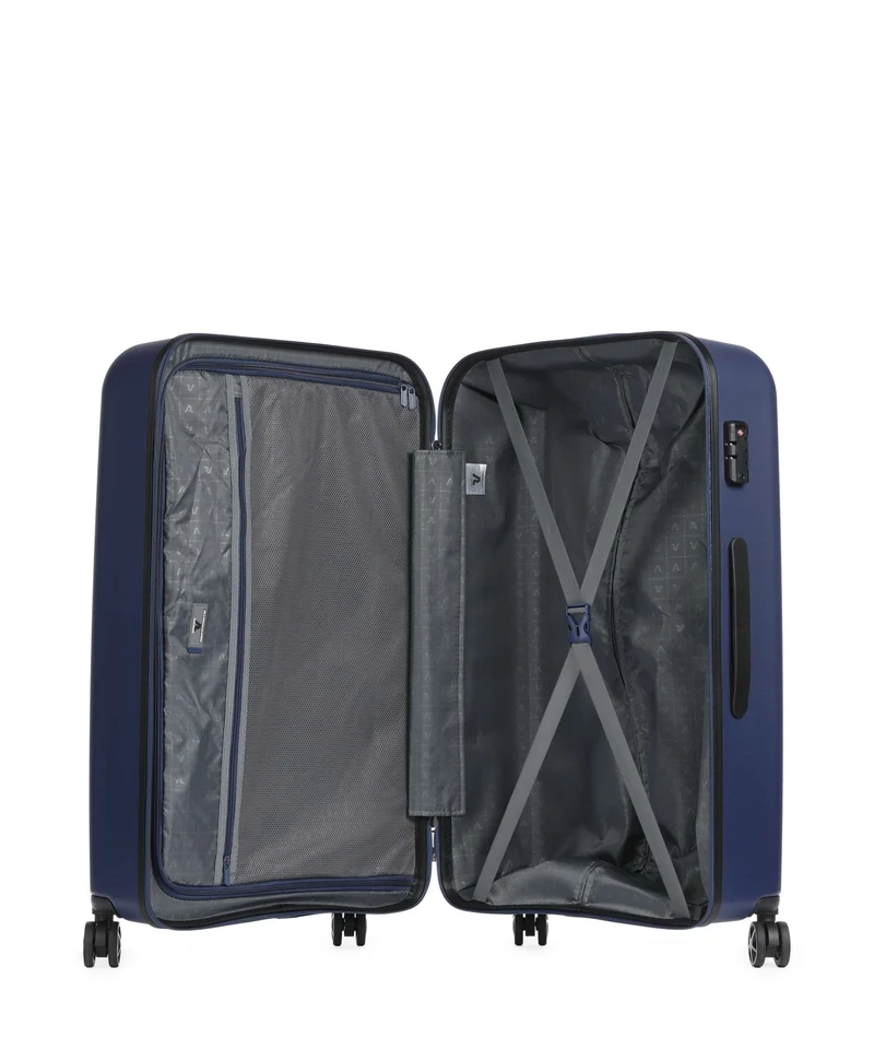 Roncato Electron 2.0 4-Rollen Trolley blu notte