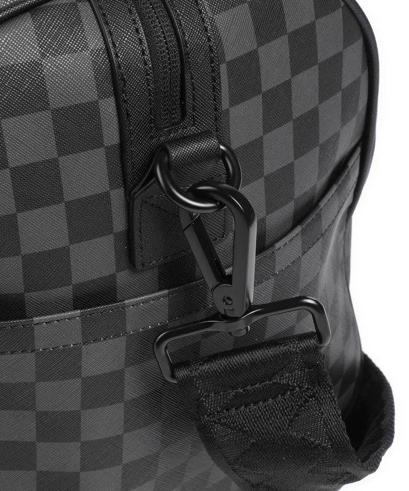 Sprayground Silver Side Drip Weekender silver
