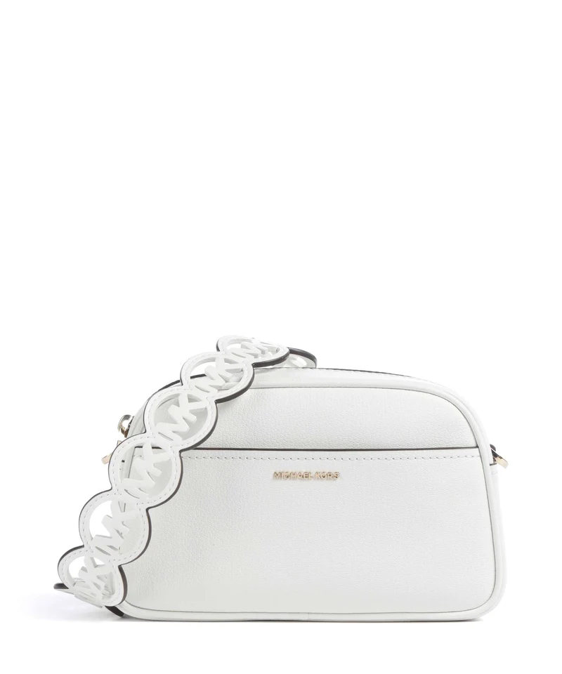 Michael Kors Jet Set Small Umhängetasche optic white