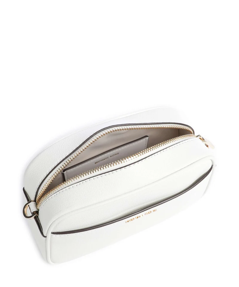 Michael Kors Jet Set Small Umhängetasche optic white