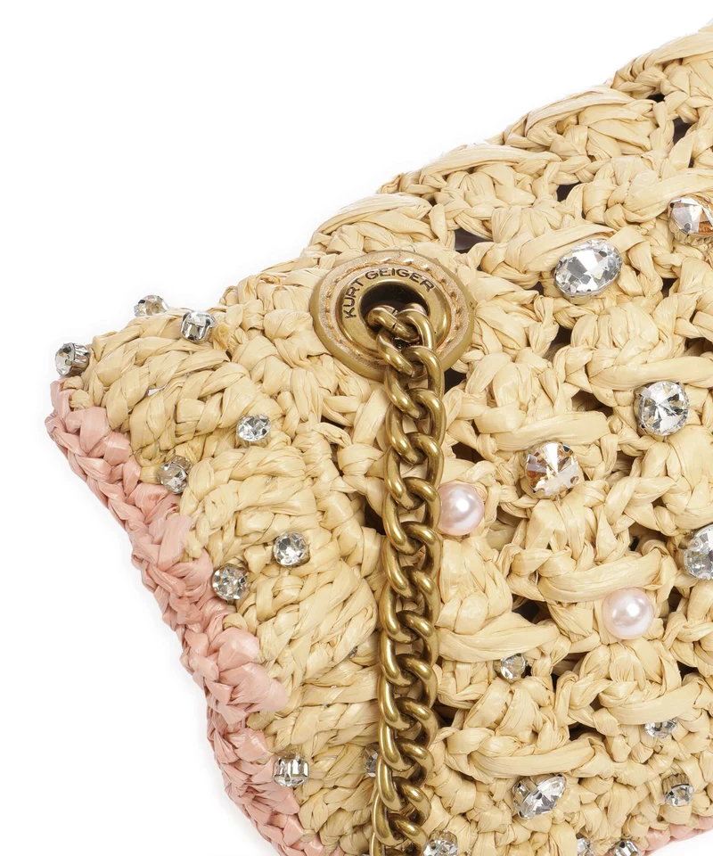 Kurt Geiger Chelsea Schultertasche beige
