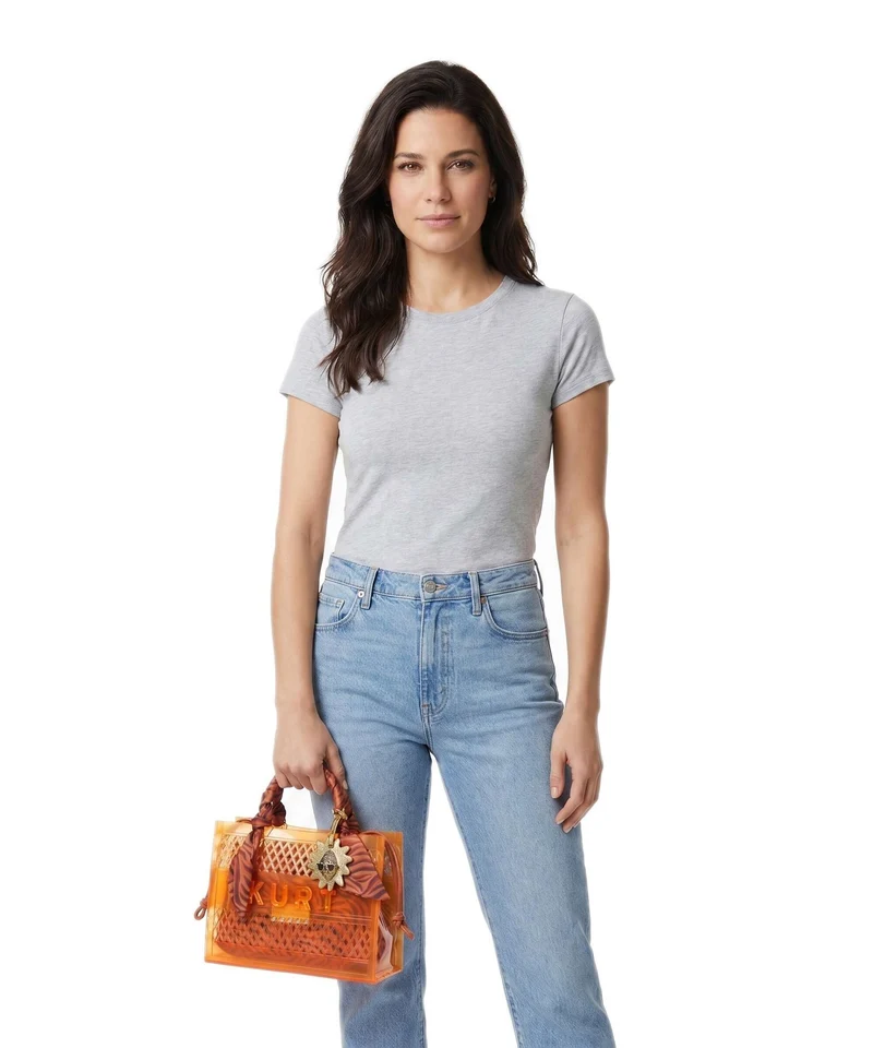 Kurt Geiger Jelly Small Handtasche tan combination