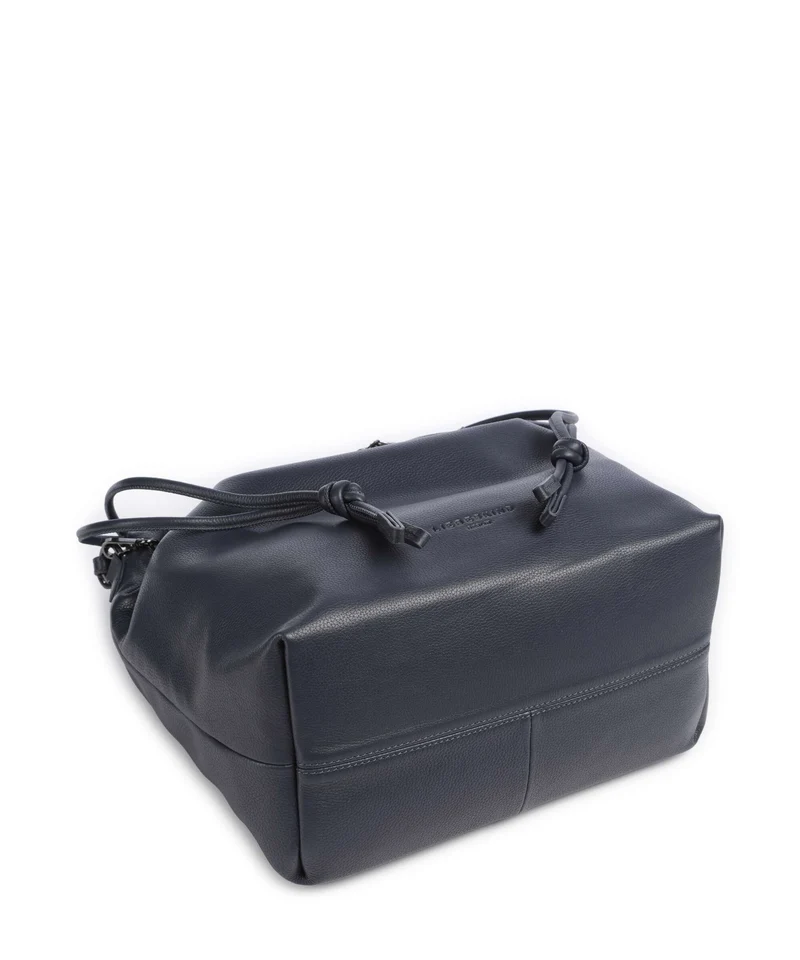 Liebeskind Lya II Small Pebble M Bucket Handtasche peacoat