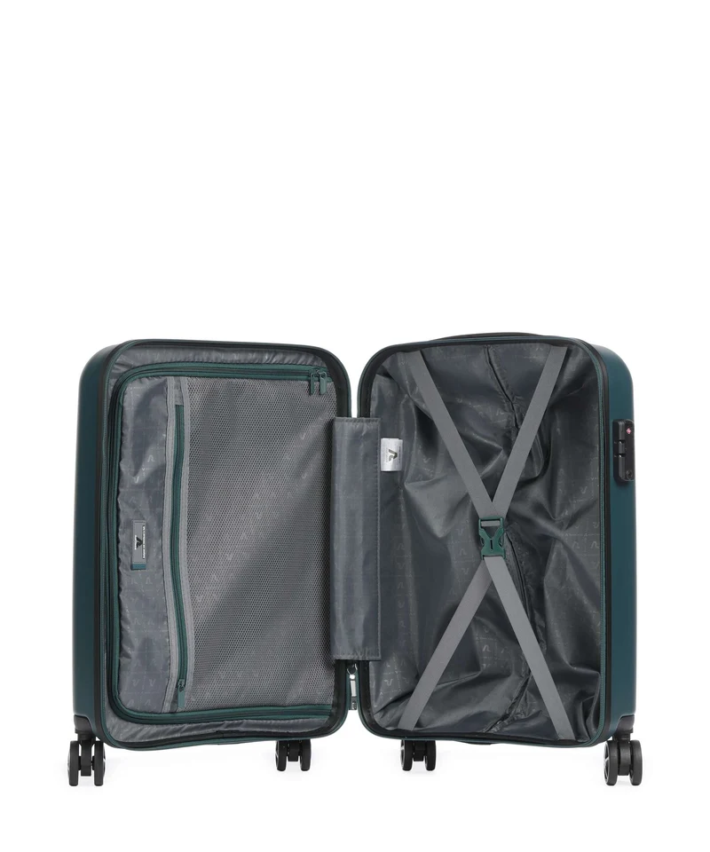 Roncato Electron 2.0 4-Rollen Trolley verde bottiglia