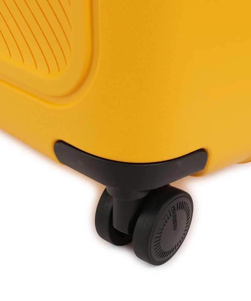 American Tourister Dashpop 4-Rollen Trolley golden yellow