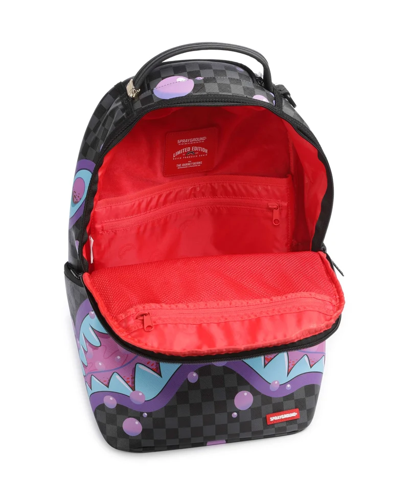 Sprayground Purple Slime Takeover Rucksack multicolour