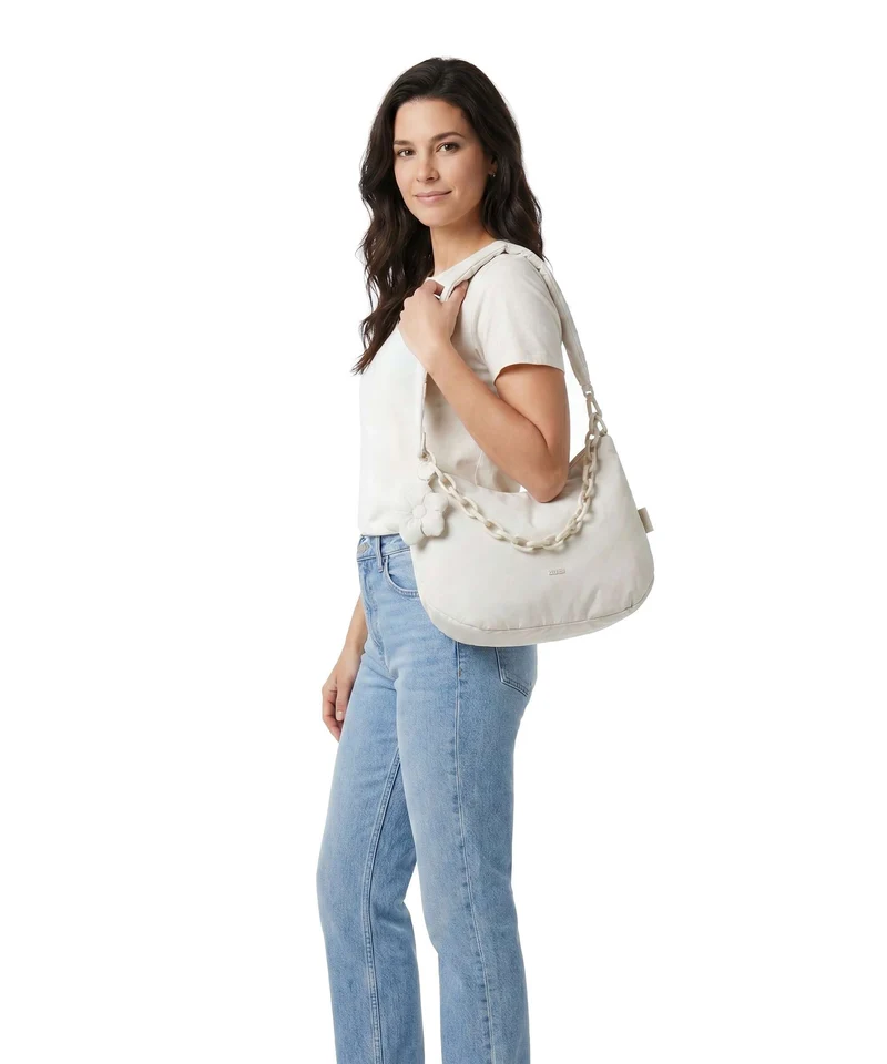 Zwei Hannah HA140 Beuteltasche white