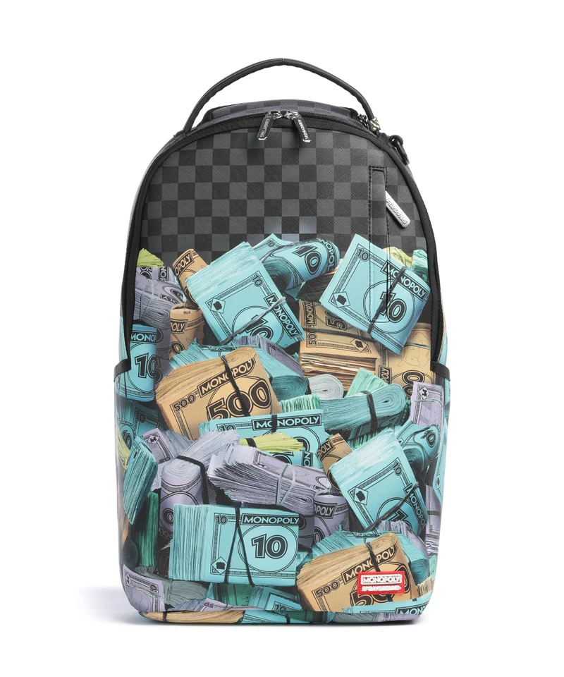 Sprayground Monopoly Money Stacks Rucksack multicolour