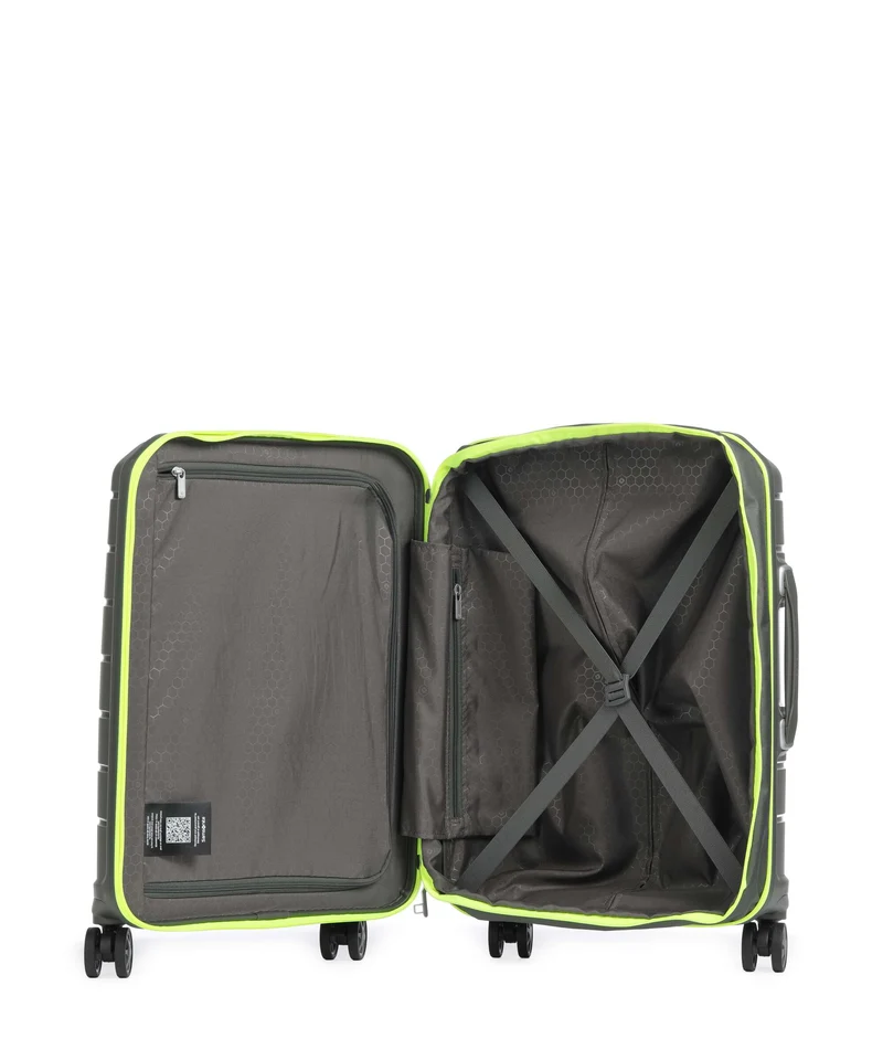 Samsonite Flux Exp 4-Rollen Trolley dark olive